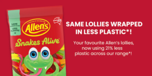 ALLEN'S Less Plastic, Same Lollies 